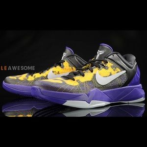RARE Nike Zoom Kobe VII System Poison Dart Frogs